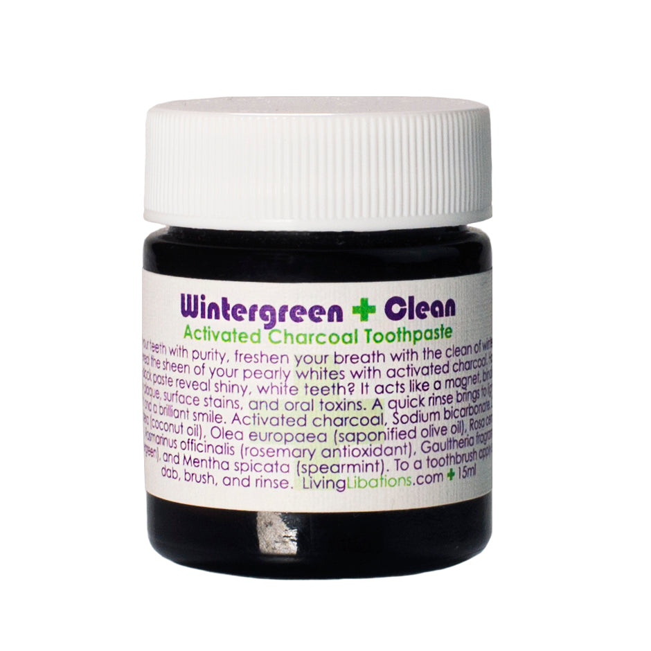 Wintergreen Clean Charcoal Toothpaste