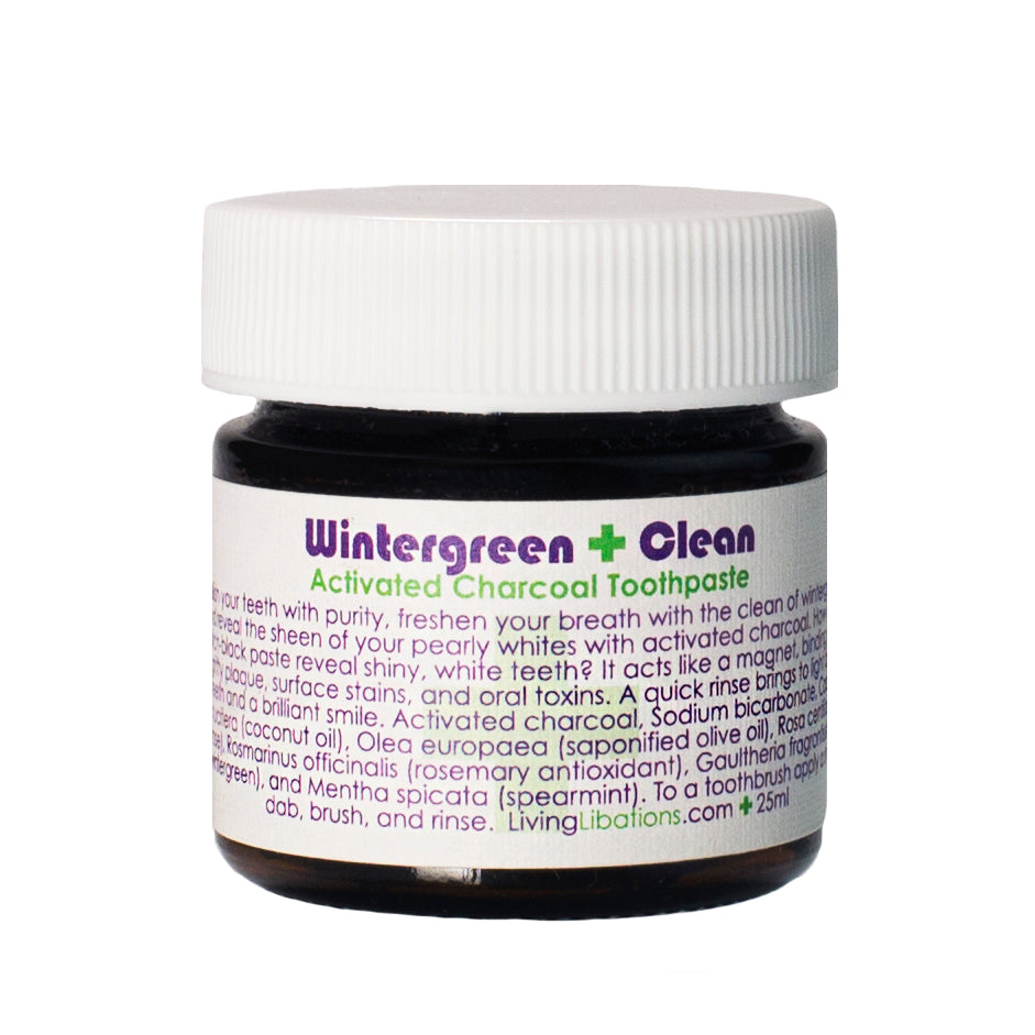Wintergreen Clean Charcoal Toothpaste